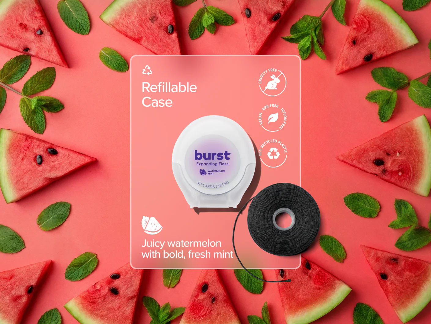 Watermelon Mint Expanding Floss - Image 5