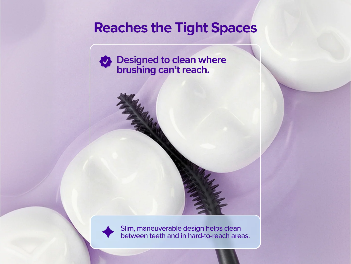 Interdental Floss Picks 2 Pack - Image 3