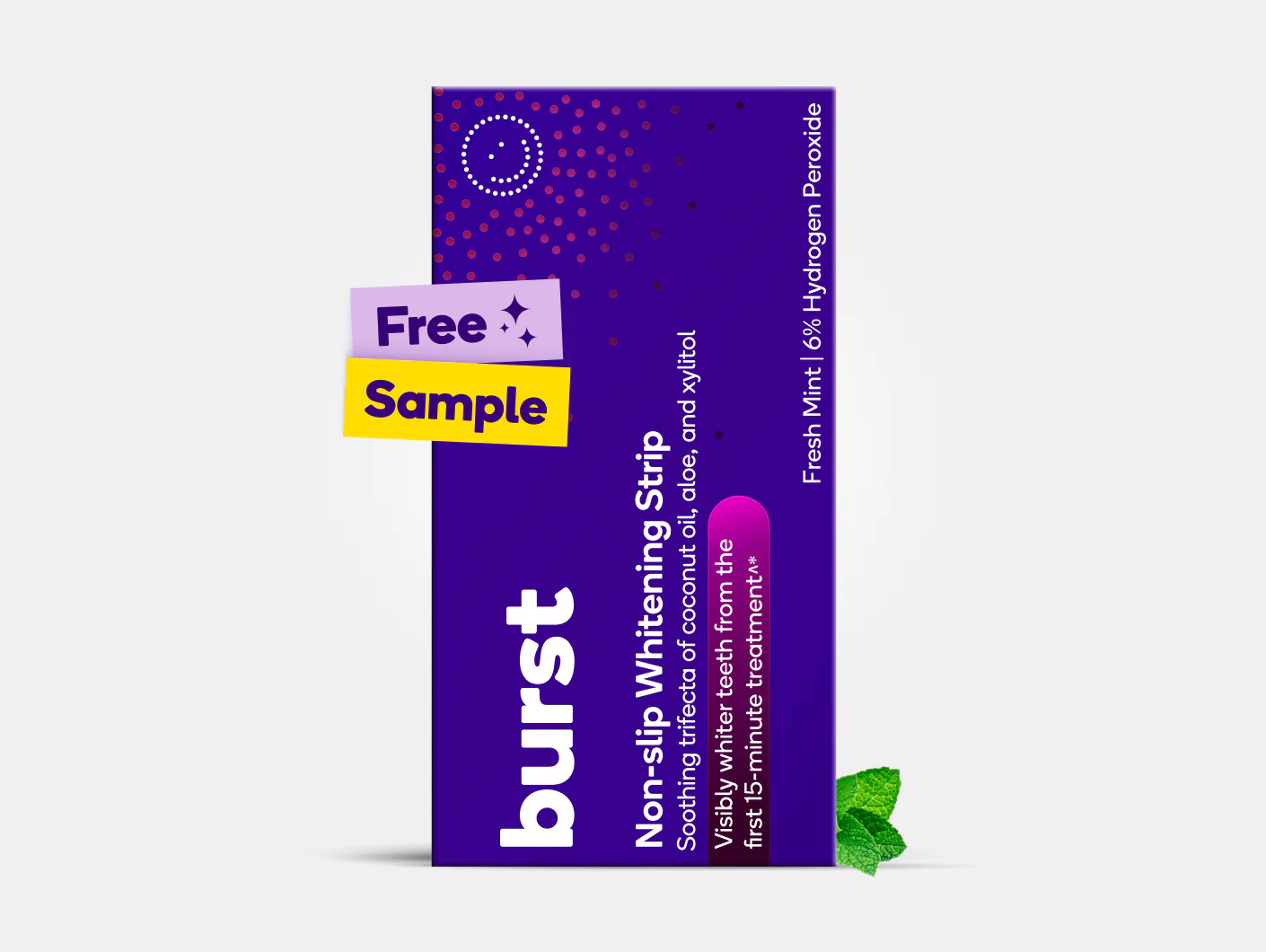 Non-Slip Teeth Whitening Strips Sample