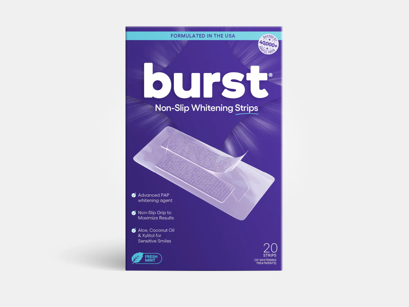Non-Slip Whitening Strips (PAP)