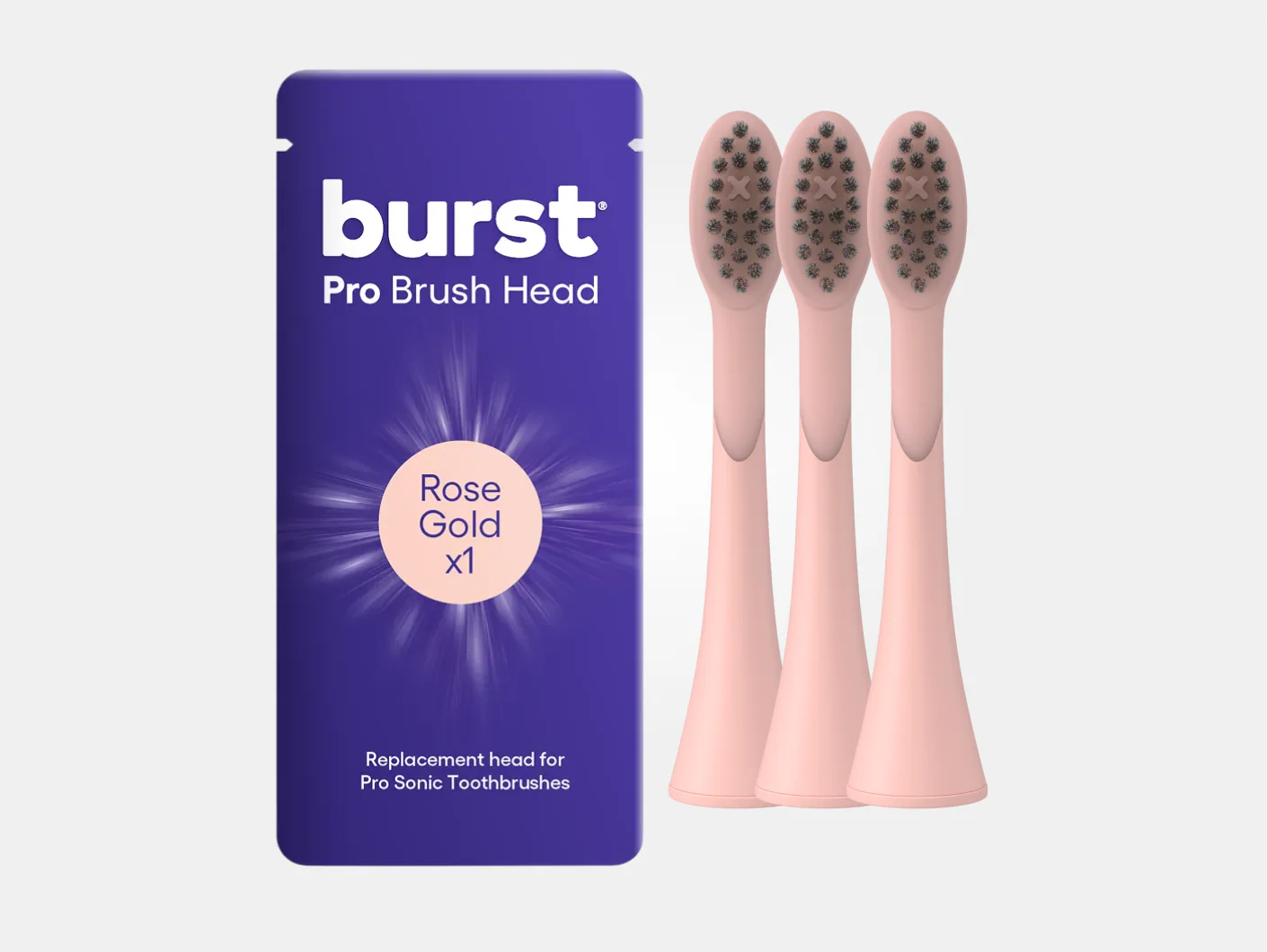 Pro Brush Replacement Heads 3 Pack - Image 3